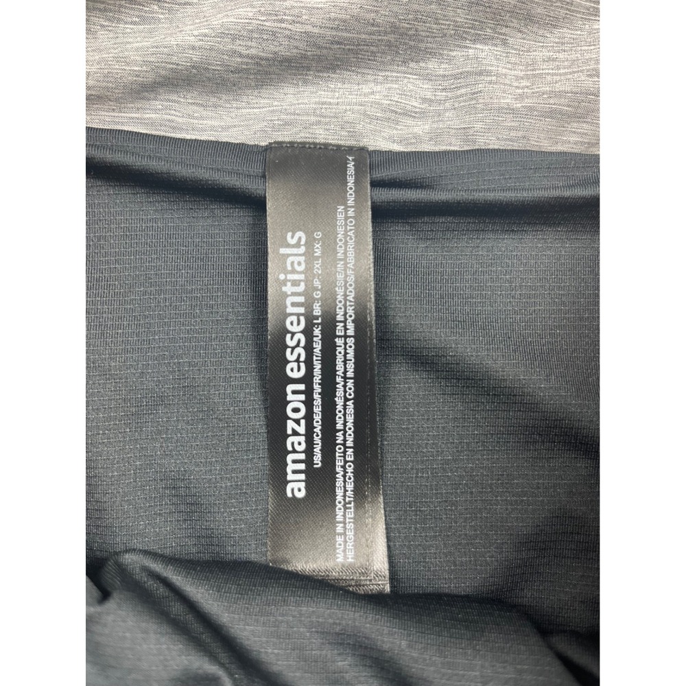 Womens Heather Gray 2-in-1 Running Shorts Athletic Gym Training Shorts - Picture 5 of 6